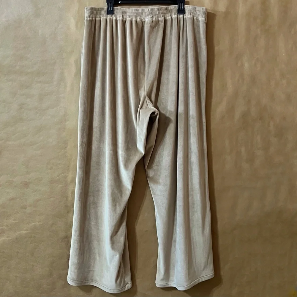 SKIMS | Velour Wide Leg Pants High Rise Pull-On Lounge Pants Size 3XL